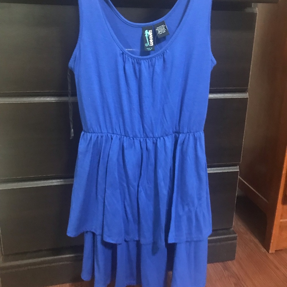 Blue dress
